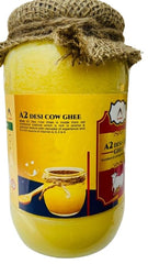 100% Pure A2 Desi Cow Ghee By Ajnar | Rich In Nutrients & Flavor Made From Traditional Bilona Method Desi Ghee Good For Health | (200ml) 6.7 Ounce | Jar Pack