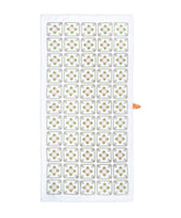 Thirsty Towel By Doctor Towels Bamboo Bath Towels 460 Gsm | Super Soft & High Absorbency Towel, Quick Dry Towel Large Size (Floral Tile)