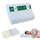 Cervical Pillow For Neck & Shoulder Pain Relief, Sky Blue, Size - XXL King | Memory Foam Pillow For Sleeping | Orthopedic Pillow For Spondylitis | Neck Support, Contour Medical Pillow