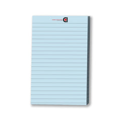 Wide Ruled 5 X 8 Inch 50-Sheet Lined Writing Note Pad (Pink, Blue, White, Yellow) 12pcs