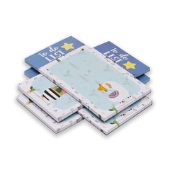 Kids Love, Writing, Doodling To Do List Pads, Undated Daily Scheduling | Set Of 4, 100 Pages