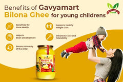 Pure Organic Bilona Ghee By Gavyamart | Rich In Healthy Fat Nutrients Desi Cow Ghee Perfect For Cooking | 5 Litre (1 Litr * 5) 169.0 Ounce | Jar Pack