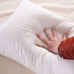 Microfiber Soft White Pillows, Pillows For Sleeping, Size - 40x60 Cm | Neck & Head Support, Removable & Machine-Washable Cover, For Long-Lasting Use - Pack Of 4