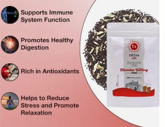 Tattva Adih Mumbai Cutting Chai - 100gm Pouch, 3.5 Ounce, 50 Cups | CTC Blended With Elaichi, Ginger, Black Pepper - Premium Blend In Airtight Container