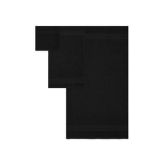 Trident Soft Comfort Air Rich Bath Towels 500 Gsm | 100% Cotton Towel, Super Soft, Highly Absorbent, 3 Pieces (Black)