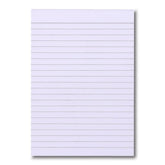 Conference Writing Pad For Office, Meeting Notepads, 20 Sheets, Paper, Ruled, Pack Of 40