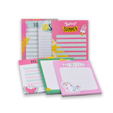 Day Planner Journal Notepads, Cute Stationery To Do List Diary Notes Memo Pads, Set Of 6
