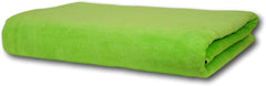 Tiqh 100% Zero Twist Cotton Highly Absorbent & Quick Dry Extra Large Soft Beach Towel 600 Gsm (Green)