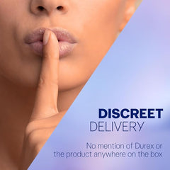 Durex Intense Condoms For Her - 10 Count | Dotted And Ribbed Condom With Desirex Gel