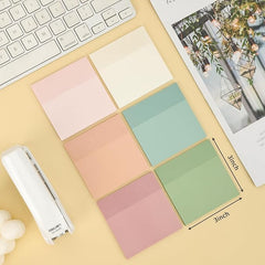 250 Sheet Transparent Sticky Notes - 5 Color Pad X 50 Notes | Sticky Notes, Waterproof Translucent