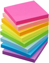 Sticky Notes Memo Pad Paper | Colorful Notepads For Stationery Supplies, 400 Sheet (5 Color)