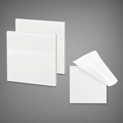 Transparent Sticky Note Pad, 200 Sheets Self-sticky Note Pads | Self Adhesive For Studying
