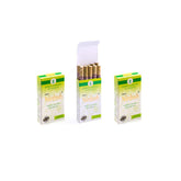 Clove Mint Flavored Herbal Filter Dhoompan Sticks - Pack Of 3X 10 Pcs Herbal Cigarette | Bidi Sticks Rolled In Tendu Leaves, Non-Addictive Sticks - Tobacco Free & Nicotine Free