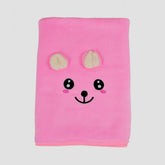 Hovent Microfiber Baby Bath Towel 400 Gsm | Large Size Super Absorbent Quality Baby Bath Towel (Pink)