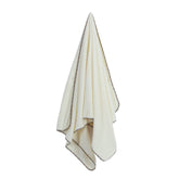 Spread Spain Microfiber Bath Towel 370 Gsm | Bath Towel For Men & Women Extra Soft Plush & High Absorbent | Set of 1 (Ivory)