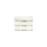 Mytrident Face Towels 600 Gsm | Nectar Soft Collection Wash Towel For Men & Women Face Towels - Cashmere Ivory (3 Pcs)