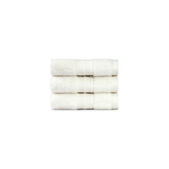 Mytrident Face Towels 600 Gsm | Nectar Soft Collection Wash Towel For Men & Women Face Towels - Cashmere Ivory (3 Pcs)