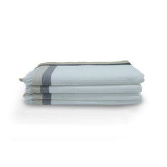 Athom Living Light Weight Cotton Premium Waffle Border Bath Towel | Pack Of 4 Multi8