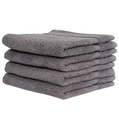 Vc Soft Cotton Hand Towels 600 Gsm (Set Of 4) - Grey