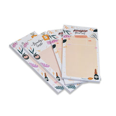 Daily To Do List Notepads, Writing Pad Diary, Pocket & Travel Easy Tear Off Gift | Set Of 4