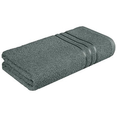 Terry'S Soft 100% Cotton Bath Towels 500 Gsm | Large Size Luxury Bath Towel Soft & Absorbent Bath Towel For Men & Women (Grey)