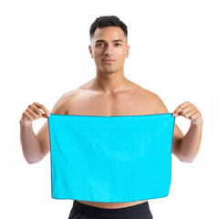 Adventose Microfiber Premium Hand Towel 200 Gsm | Sports Running Gym Workout Super Absorbent Hand, Face Towel (Aqua-Blue)