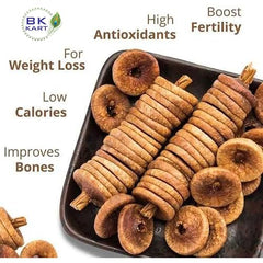 100% Natural Afghani Anjeer Dried Figs By Bk Kart 950gm, | Vitamins & Minerals Natural Sweetness Healthy dry fruits for Diet Pack | 33.5 Ounce