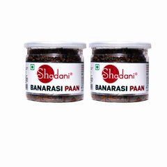Shadani Banarasi Paan (80gm,) Pack Of 2 Can | Banaras Special Paan | Sweet Meetha Banarsi Paan
