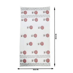 Texstylers 100% Cotton Waffle Weave Bath Towel 600 Gsm | Soft, Quick Dry, Lightweight & Absorbent Large Size Spa Towel For Bathroom, Gym, Travel (Red Balloon) -Pack Of 2