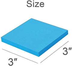 1000 Sticky Notes 5 Colors Fluorescent Paper Self Adhesive & Removable Sticky Notes Page Marker