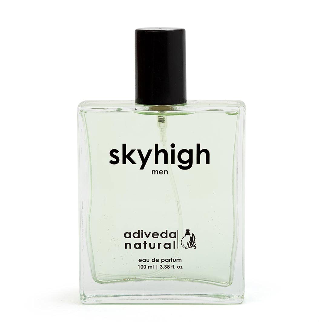 Adiveda Natural Skyhigh Eau De Parfum | Fresh Aqua Oceanic Perfume For Men 100ml 3.38 Fl.oz. Adiveda Natural Skyhigh Eau De Parfum | Fresh Aqua Oceanic Perfume For Men 100ml 3.38 Fl.oz.