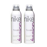 Nike Fission Eau De Toilette Deodorant 400ml 13.5 Fl.oz. Pack Of 2 | Perfect Gift For Wife | Long Lasting Fragrance