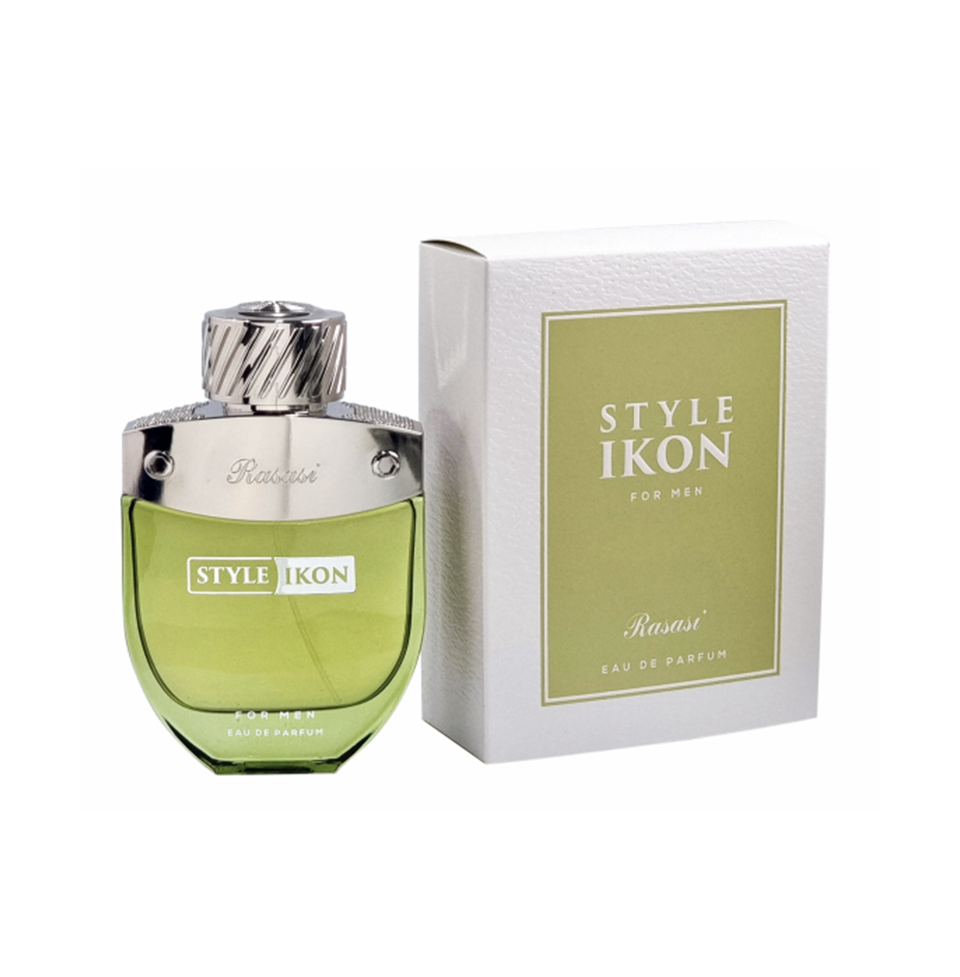 Rasasi Style Ikon For Men Eau De Parfum 100ml 3.4 Fl.oz. Gift For Husband | Long Lasting Rasasi Style Ikon For Men Eau De Parfum 100ml 3.4 Fl.oz. Gift For Husband | Long Lasting