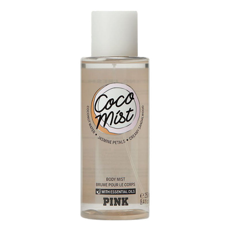 VICTORIA'S SECRET PINK COCO MIST BODY MIST WITH ESSENTIAL OILS 250ML 8.4 FL.OZ. VICTORIA'S SECRET PINK COCO MIST BODY MIST WITH ESSENTIAL OILS 250ML 8.4 FL.OZ.