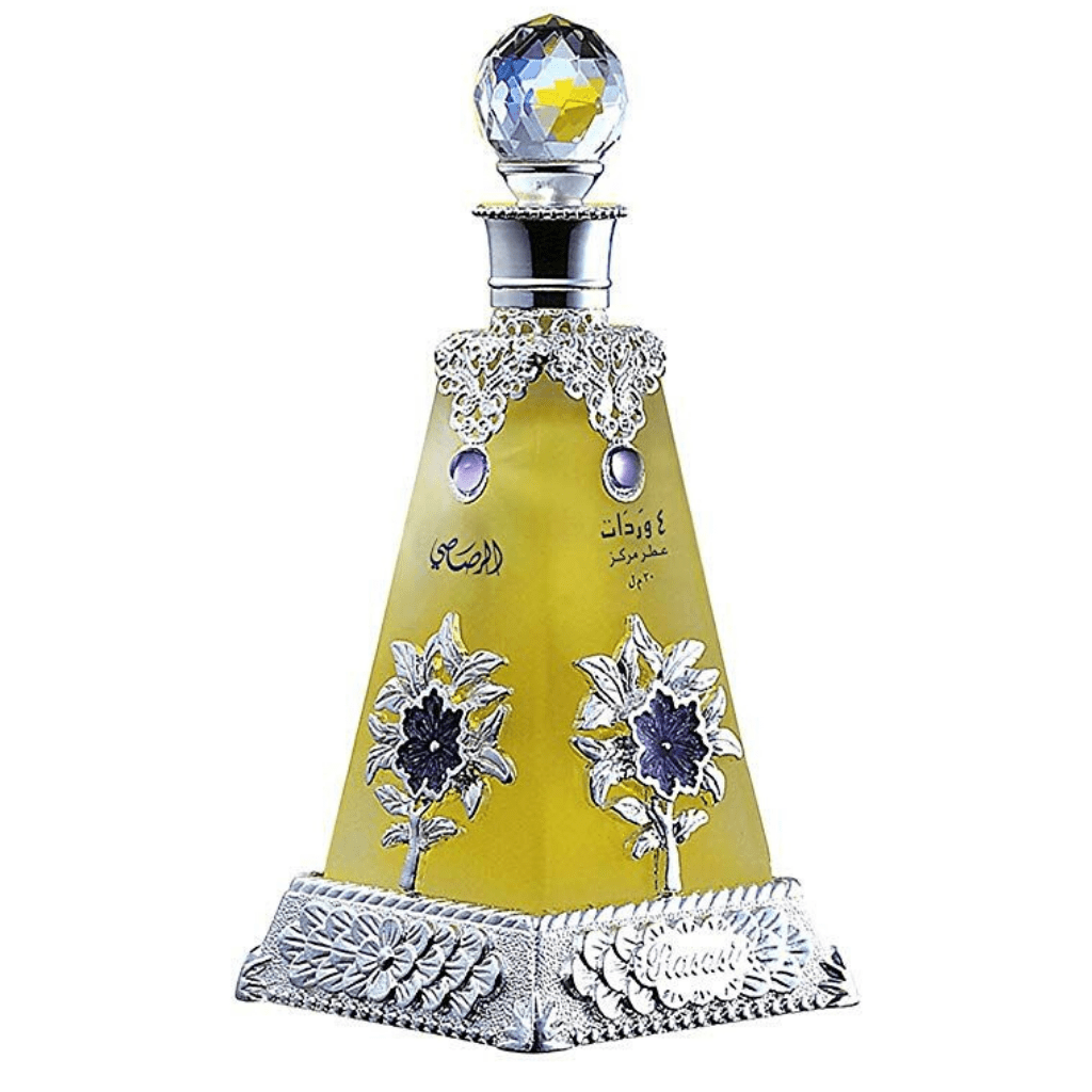 Rasasi Arba Wardat Concentrated Perfume 30ml 1.0 Fl.oz. Unisex Luxury Fragrance | Long Lasting Rasasi Arba Wardat Concentrated Perfume 30ml 1.0 Fl.oz. Unisex Luxury Fragrance | Long Lasting