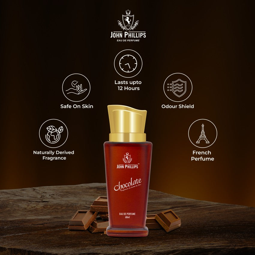 John Phillips Chocolate + French Classic + Sandal Imperia 60ml 2 Fl.oz. Each Pack Of 3 For Men & Women John Phillips Chocolate + French Classic + Sandal Imperia 60ml 2 Fl.oz. Each Pack Of 3 For Men & Women