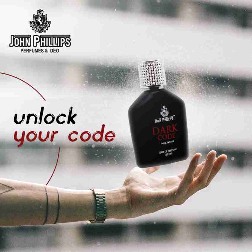 John Phillips Smog Eau De Parfum 100ml 3.4 Fl.oz. & Dark Code Eau De Parfum 60ml 2 Fl.oz. | Combo Of 2 For Unisex John Phillips Smog Eau De Parfum 100ml 3.4 Fl.oz. & Dark Code Eau De Parfum 60ml 2 Fl.oz. | Combo Of 2 For Unisex