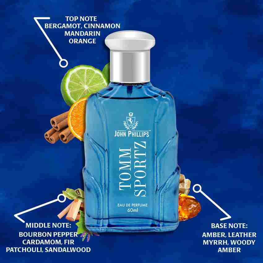 John Phillips Luxury X Zone & Tomm Sportz Eau De Perfume 60ml Each Pack Of 2 For Unisex John Phillips Luxury X Zone & Tomm Sportz Eau De Perfume 60ml Each Pack Of 2 For Unisex