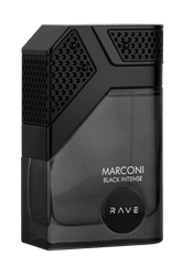 Rave Marconi Black Intense Eau De Parfum 100ml 3.4 Fl.oz. Men Fragrance | Long Lasting | Party Wear