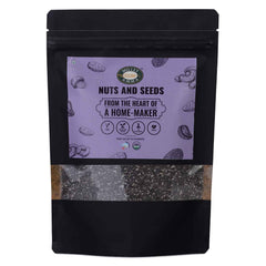 Millet Amma Organic Chia Seeds Healthy Diet Food & Immunity Booster, Rich In Fiber & Helps In Weight Loss Management, Good For Heart Health | 200gm 0.4lbs
