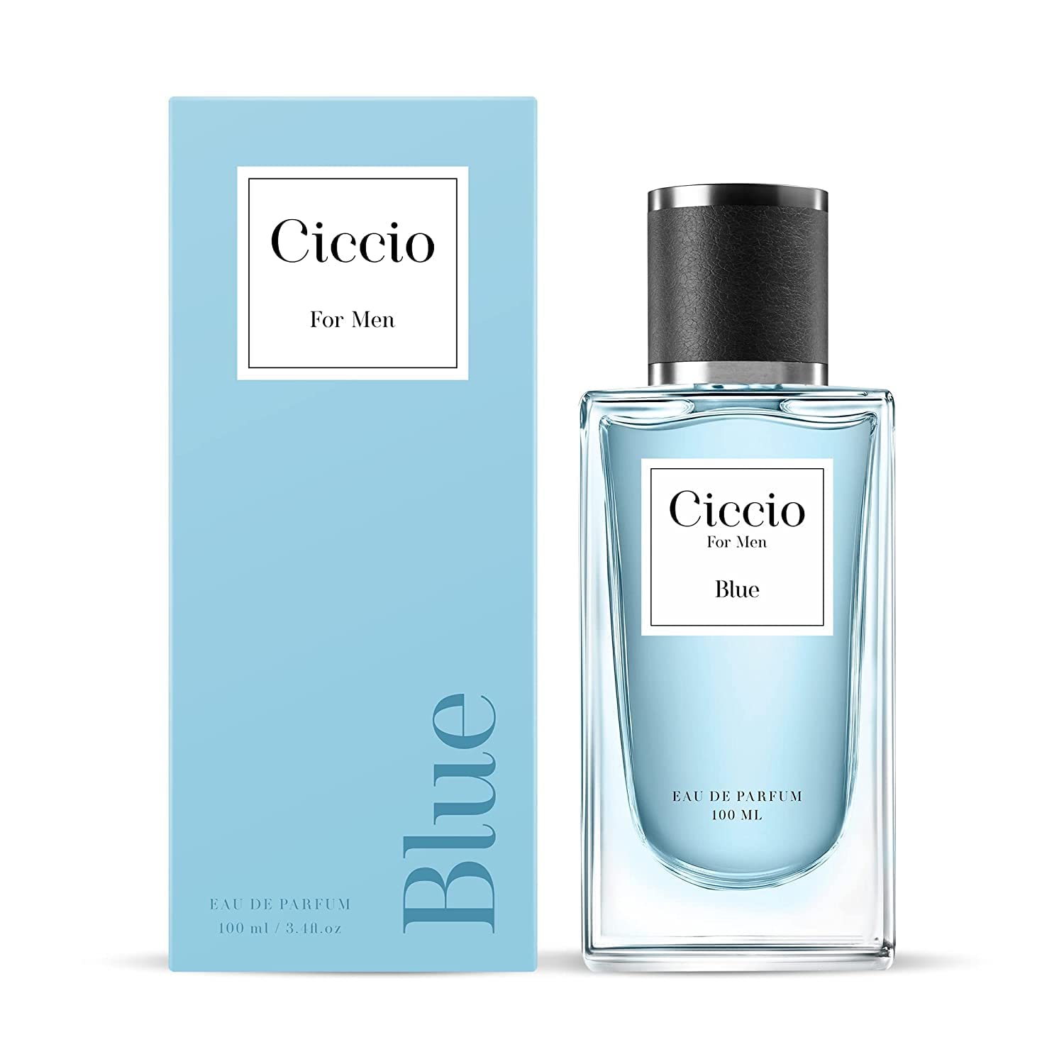 Ciccio Luxe For Women + Blue For Men Eau De Parfum 100ml 3.4 Fl.oz. Each Pack Of 2 | Long Lasting Ciccio Luxe For Women + Blue For Men Eau De Parfum 100ml 3.4 Fl.oz. Each Pack Of 2 | Long Lasting