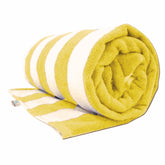 Towel Wala Striped Soft Turkish Cotton Large Bath Towel 450 Gsm | For Men & Women, Hotel Pool Towel (Pack Of 4)