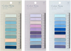 Index Tabs Sticky Notes With Ruler Color Sticky Tabs For Notebook, Books - 3 Packs