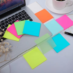 Sticky Notes, Self-Stick Note Pads, 1 Pads, 100 Sheets Pad, Multicolor - 3 X 3 Inch, Pack 3