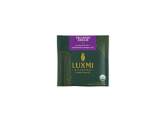 Luxmi Estates Valerian Dream Herbal Tea Pack Of 6 - 30gm, 1.05 Ounce, 15 Tea Bags Each | USDA Certified Organic Valerian Root + Chamomile Herbal Tea - Gluten Free, Caffeine Free Tea Bags