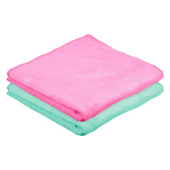 Kuber Industries Cleaning Towel 350 Gsm | Reusable Cleaning Cloths For Kitchen, Duster & Home Cleaning Towel - Pack Of 2 (Multi)