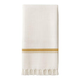 Pixel Home Decor Bath Towel 250 Gsm | Easy For Travel Micro Waffle Cotton Bath Towel (Yellow)