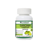 Livebasil Garcinia Cambogia Pure Extract Of Garcinia Cambogia Capsules Natural Weight Control Supplement | 60 Capsules 100gm 0.2lbs
