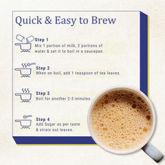 Tea And Twigs Vedic Active Tea - Pack Of 2 X 200gm, 7.05 Ounce Each | Premium Indian Chai With CTC Black Tea - Made With Aswagandha, Tulsi, Ginger, Cardamom & Clove | Assam & Dooars Pure Black Tea