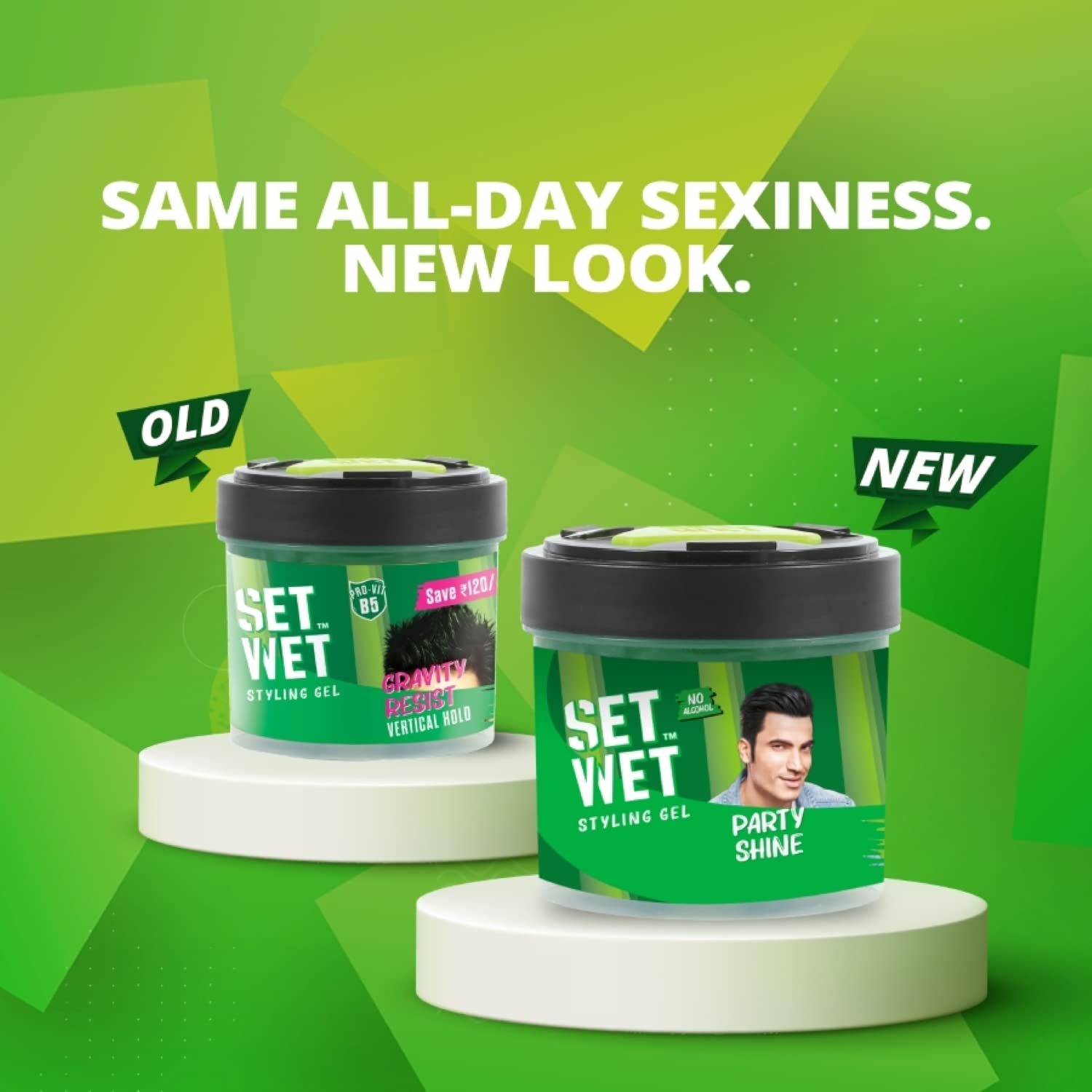 Set Wet Hair Wax Gel Wax 60gm 2.1 Oz. & Set Wet Styling Hair Gel Party Shine , 250gm 8.8 Oz. Set Wet Hair Wax Gel Wax 60gm 2.1 Oz. & Set Wet Styling Hair Gel Party Shine , 250gm 8.8 Oz.